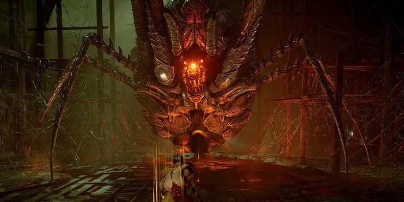 FromSoftware SoulsBorne Bosses Beasts Armored Spider