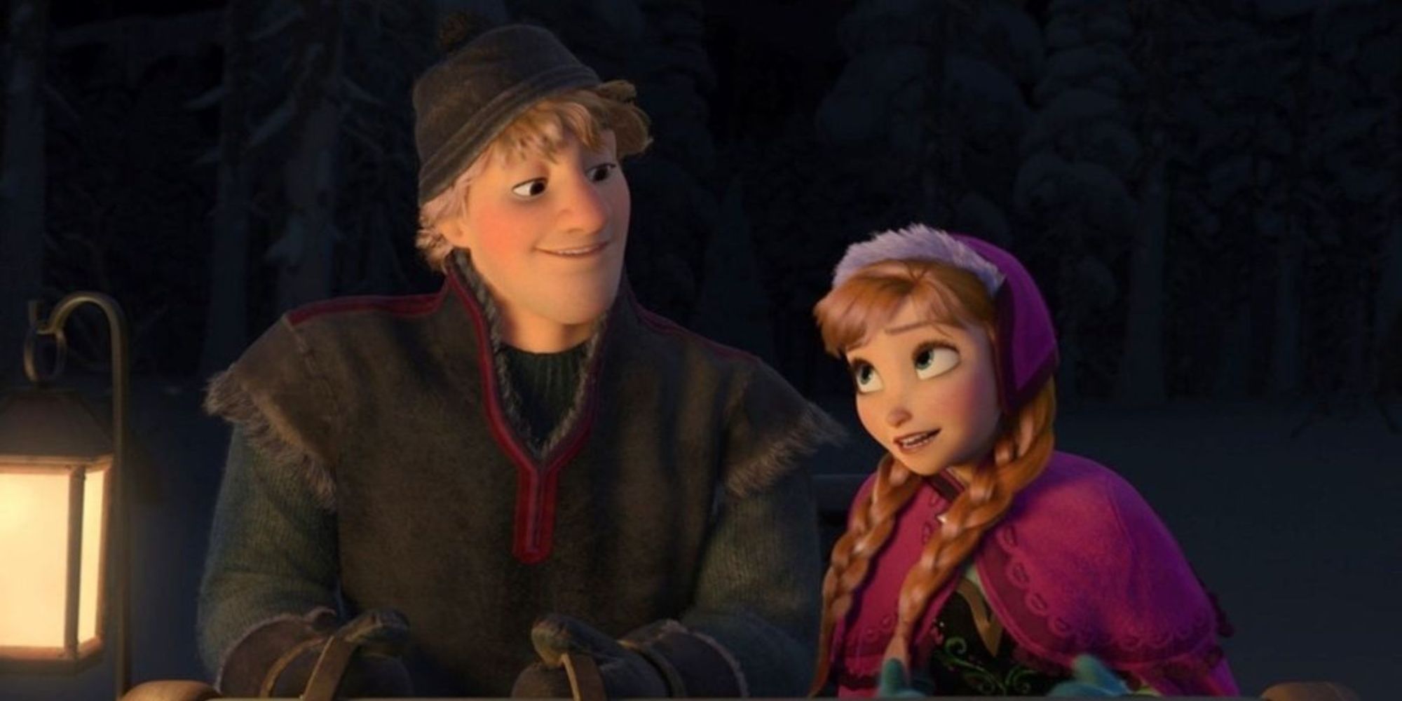 Anna And Kristoff in Frozen