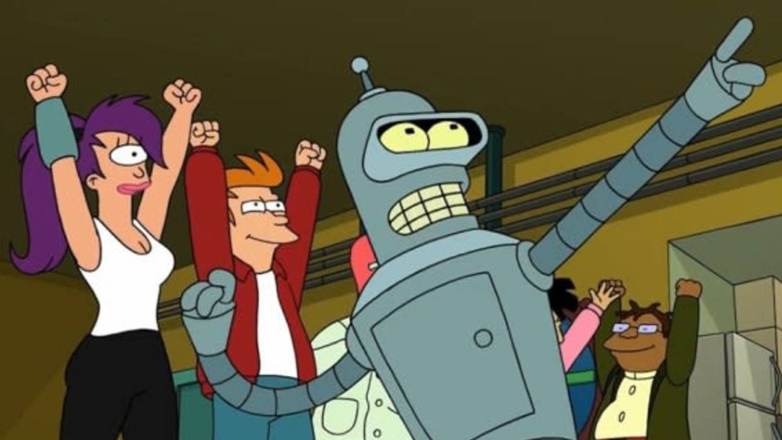 Futurama We're Back Baby