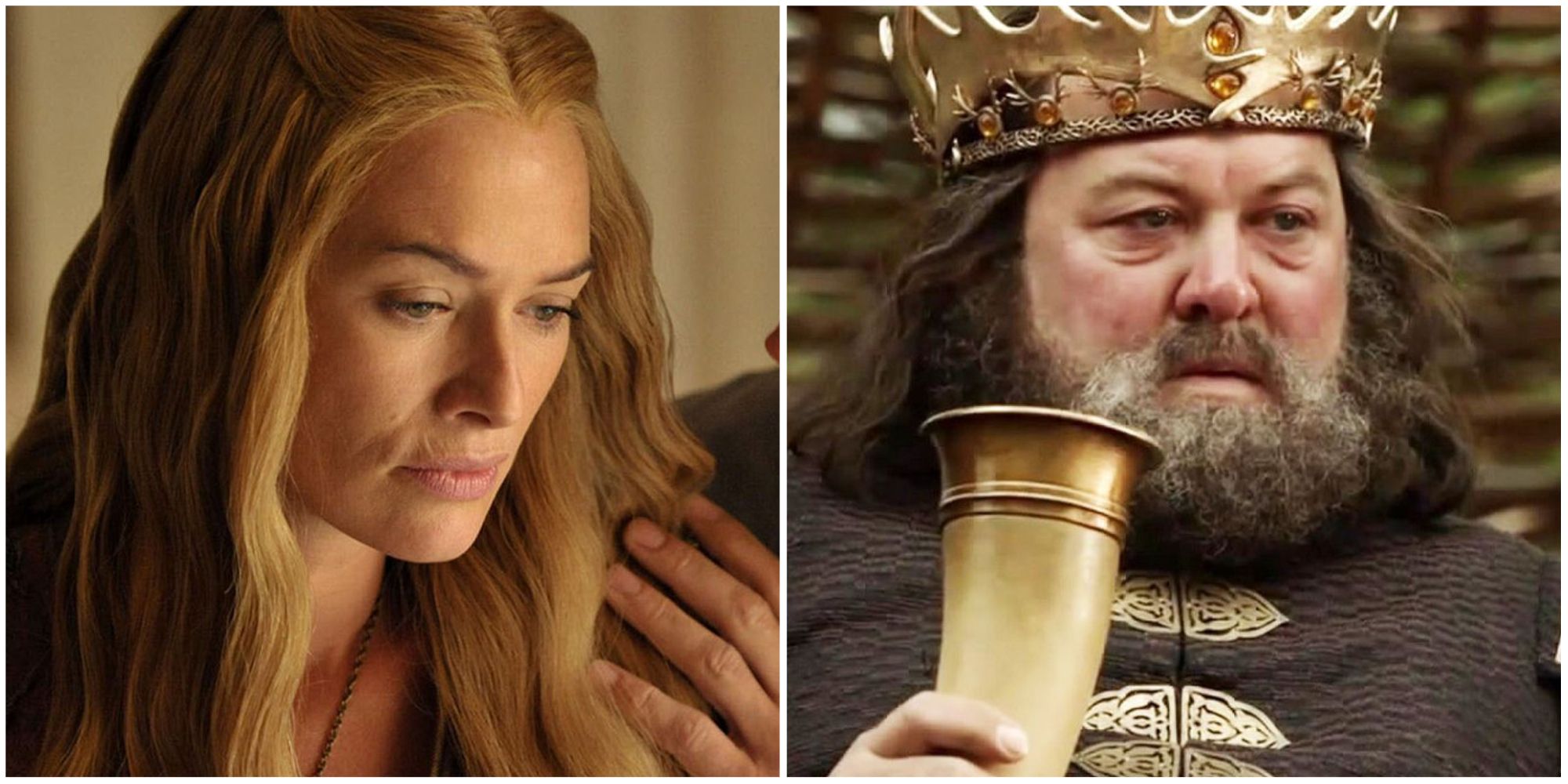 Game of Thrones Cersei Lannister and Robert Baratheon