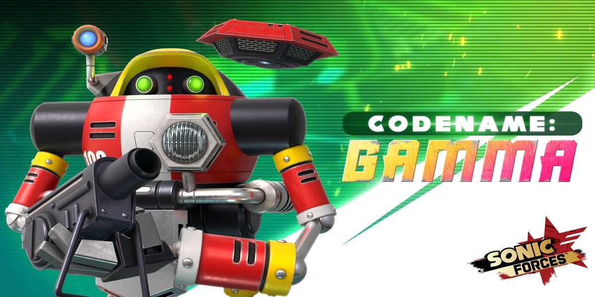 Gamma in a Sonic Forces promotional image
