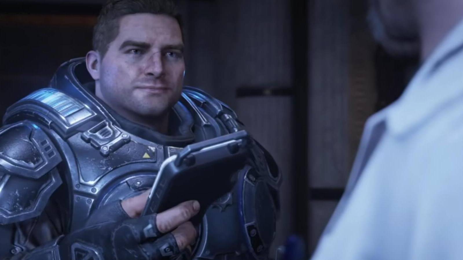 Gears of War handing off Drive