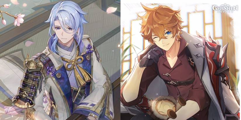 Genshin Impact Ayato and Tartaglia