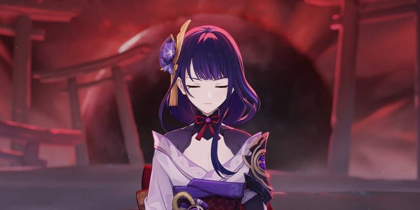 Genshin Impact character Raiden Shogun