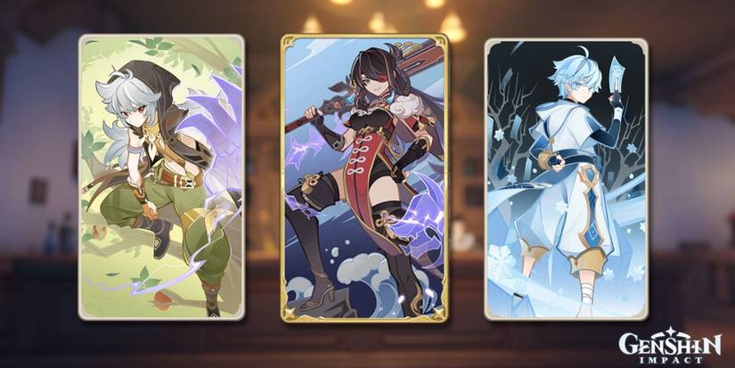 Genshin Impact Genius Invokation TCG Beidou Razor Chongyun