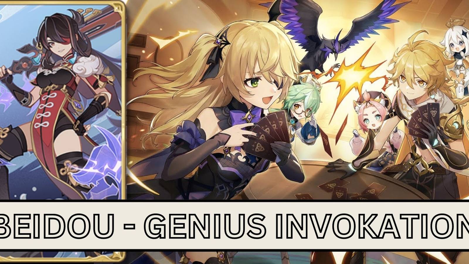 Genshin Impact Genius Invokation TCG How to Use Beidou Card and Best Decks