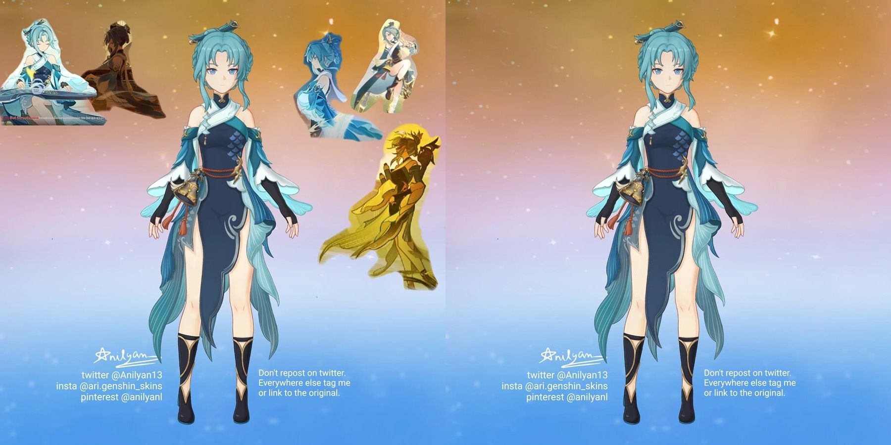 Genshin Impact Skin Concept Shows What Madame Ping Would Look Like as a ...