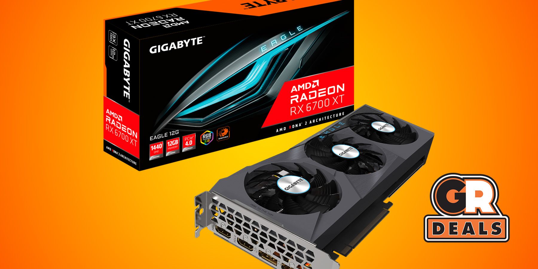 Get the Gigabyte Radeon RX 6700 XT Eagle 12G Graphics Card for