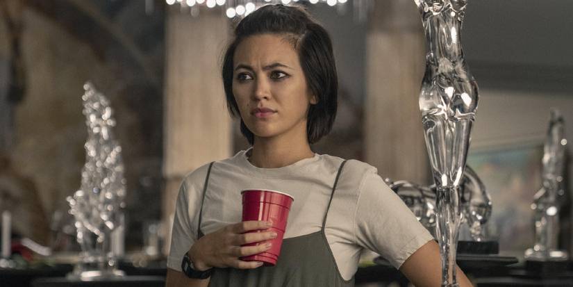 Jessica Henwick as Peg in Glass Onion
