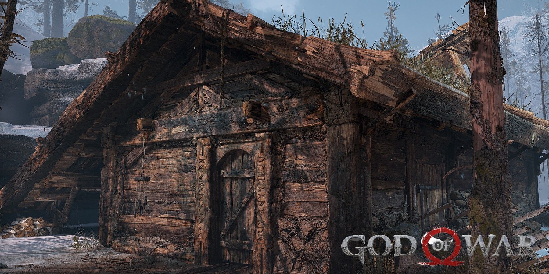 God of War Fan Makes Impressive Gingerbread-Version of Kratos' Cabin