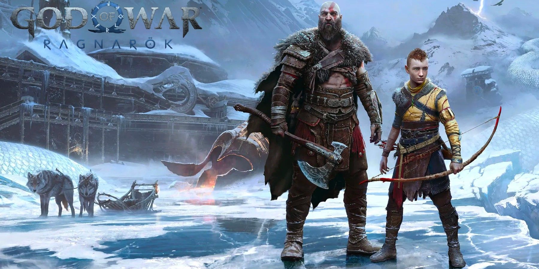 image du titre dieu de la guerre ragnarok kratos et atreus