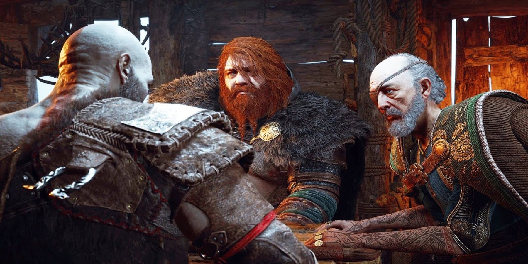 Un joueur de God of War Ragnarok remarque un petit détail de la première rencontre de Kratos et Odin chez le premier.