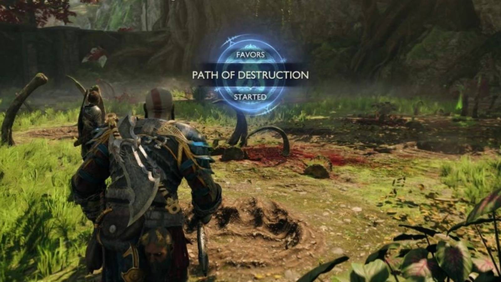 God of war ragnarok path of destruction