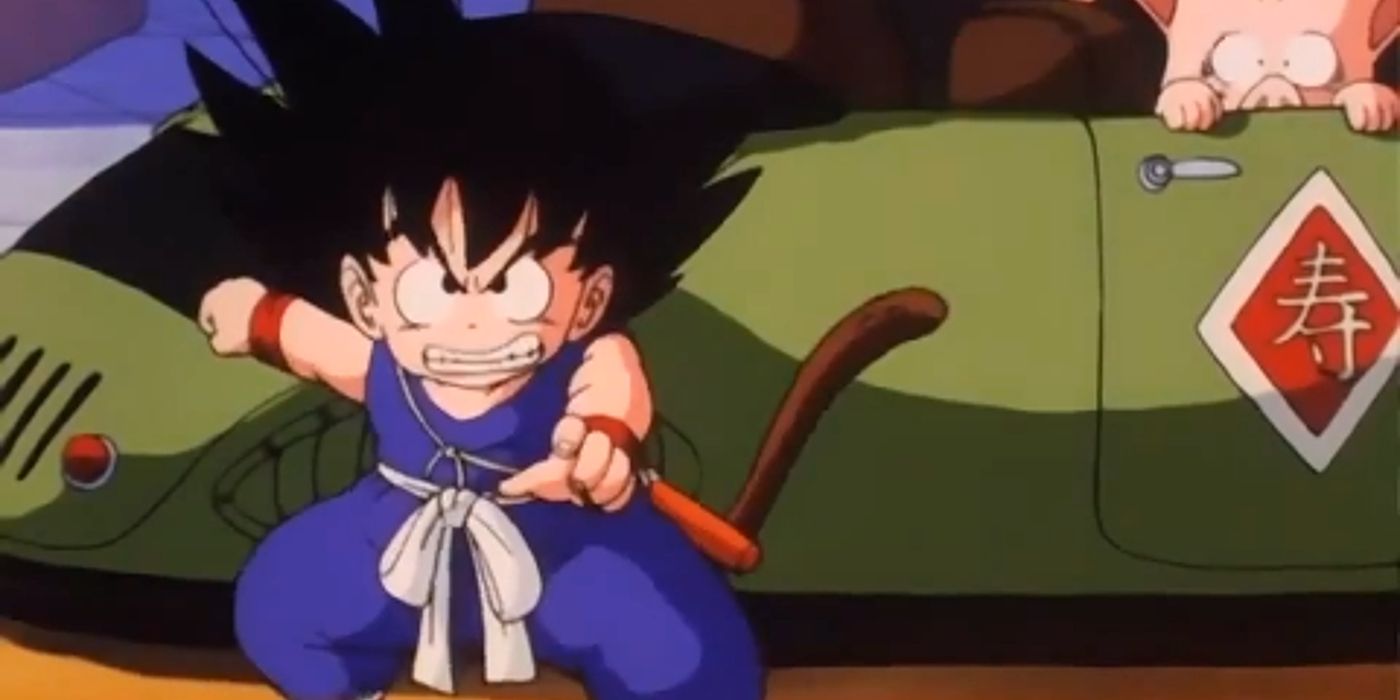 Goku Oolong Dragon Ball Episode 9 Fight Rabbit