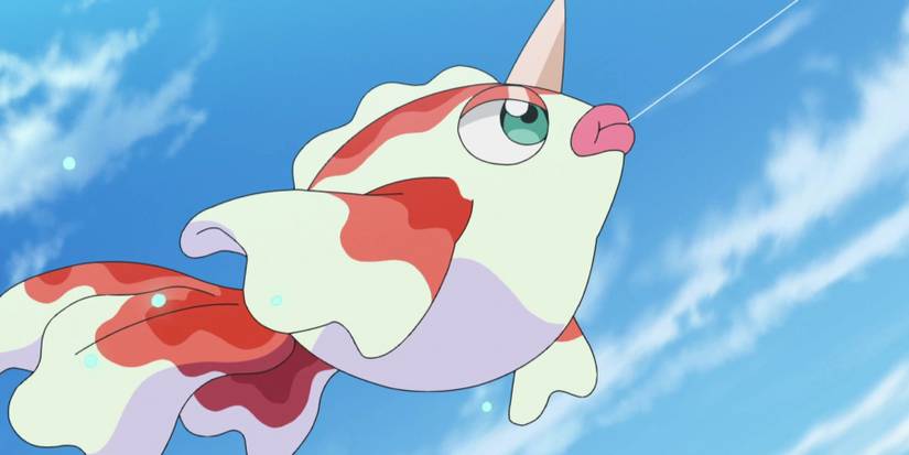 goldeen in the pokemon anime