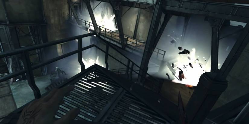 Dishonored Grenades Blowing Up