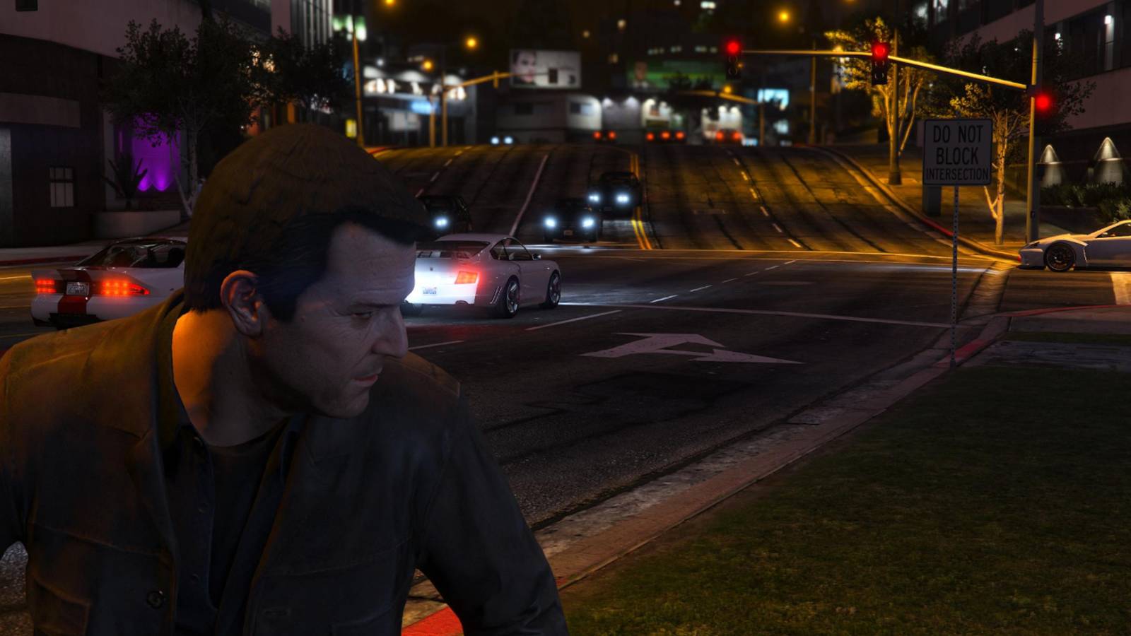 GTA 5 Michael in stealth mode