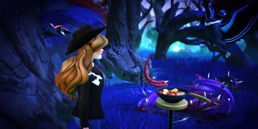 happy raven in disney dreamlight valley