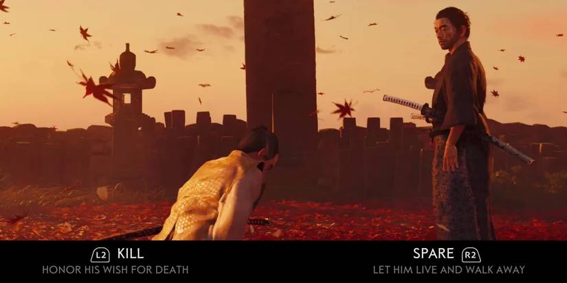 hardest-video-game-choices-ghost-of-tshushima-kill-or-spare-shimura