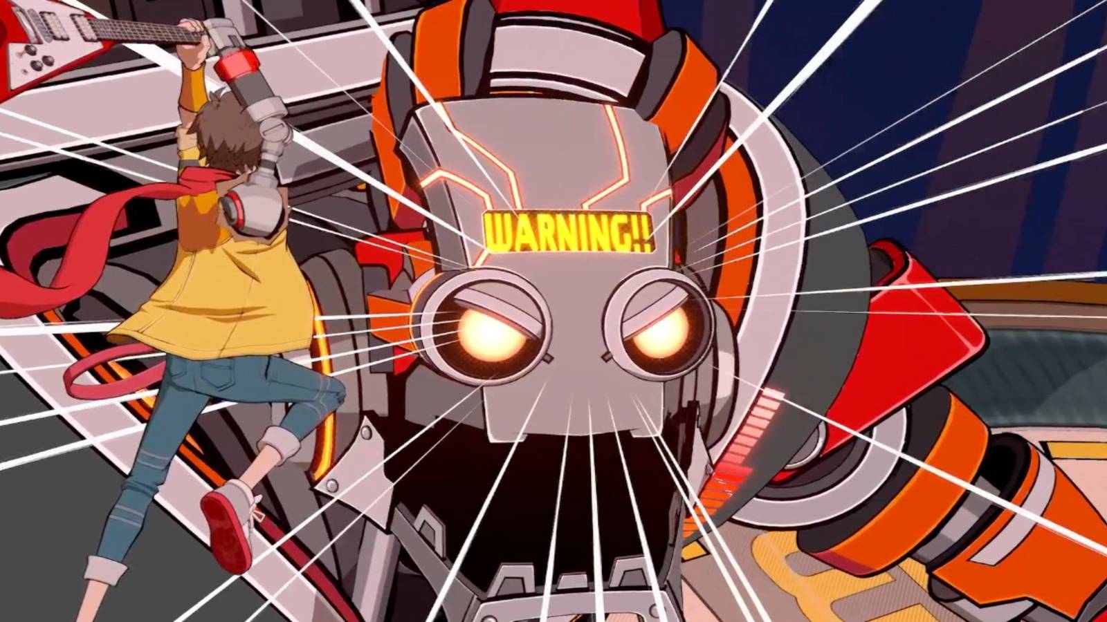 hi fi rush chai fighting boss