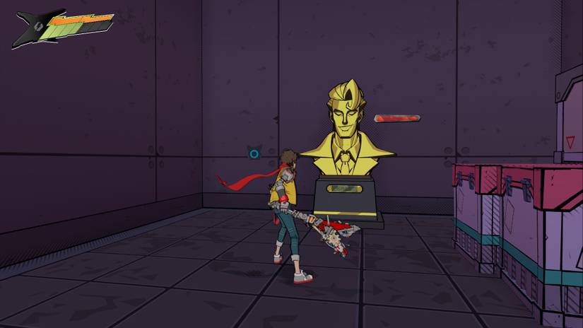 hi fi rush track 2 statue