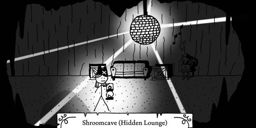 Hidden Lounge Shroomcave West of Loathing