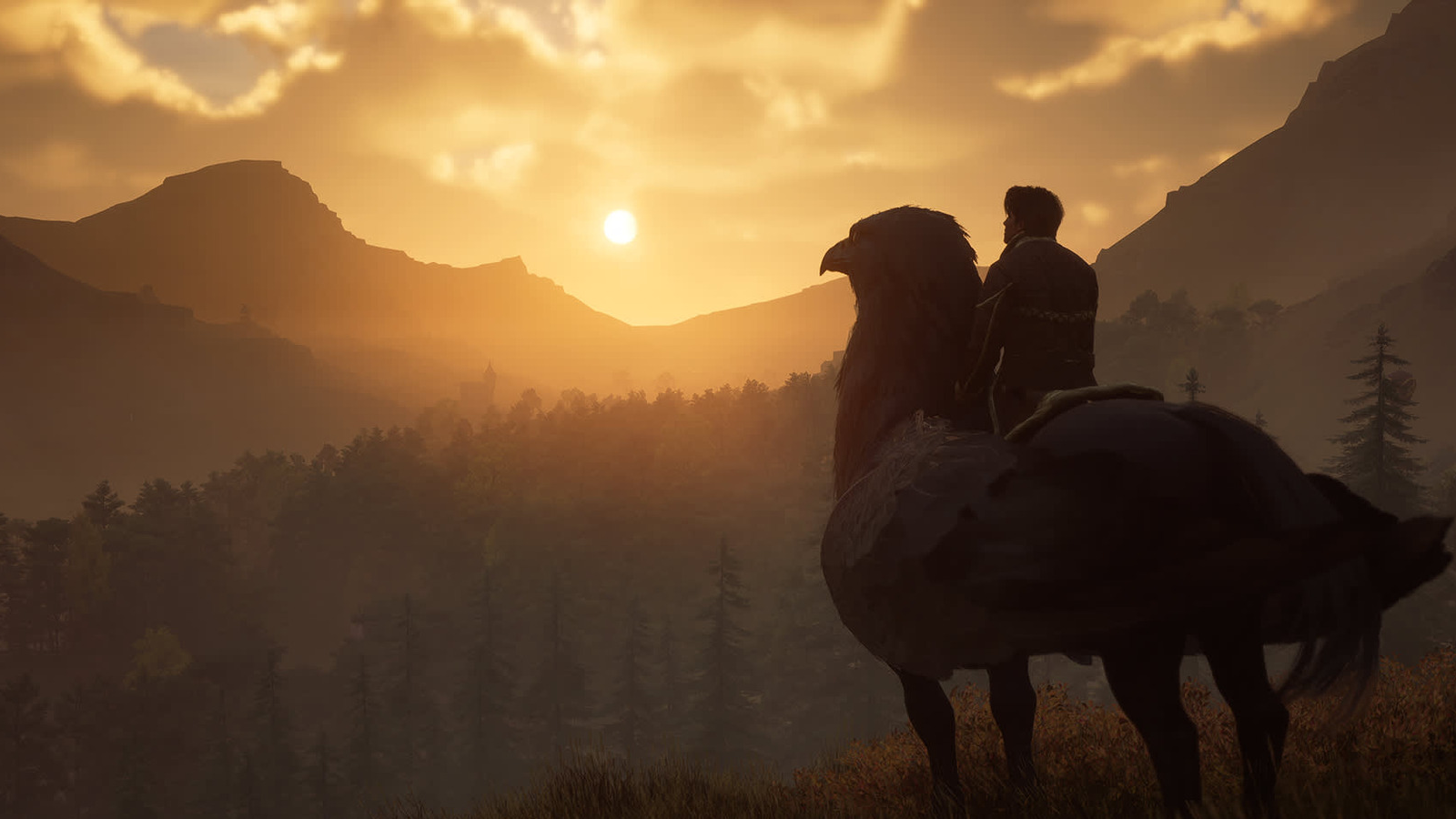 Hogwarts Legacy hippogriff