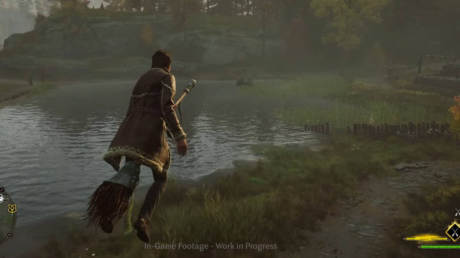 hogwarts legacy flying broomstick