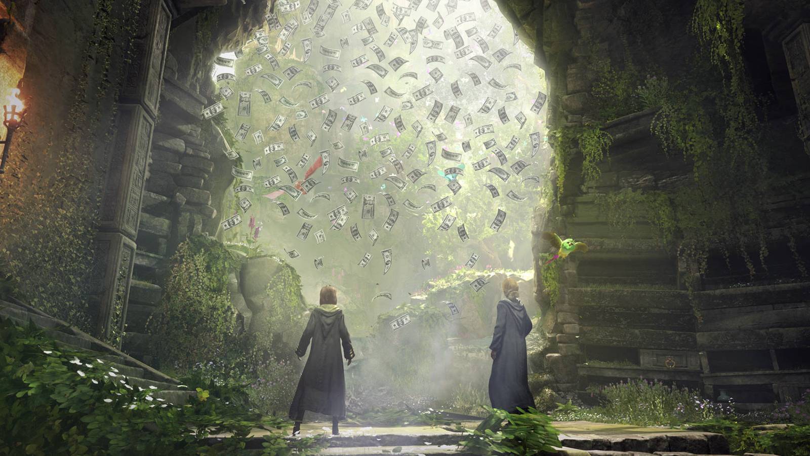 hogwarts legacy money