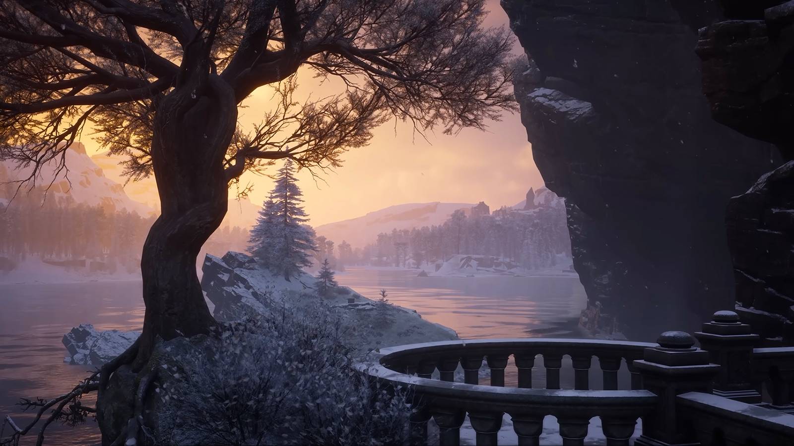 Hogwarts-Legacy-Snow-Black-Lake