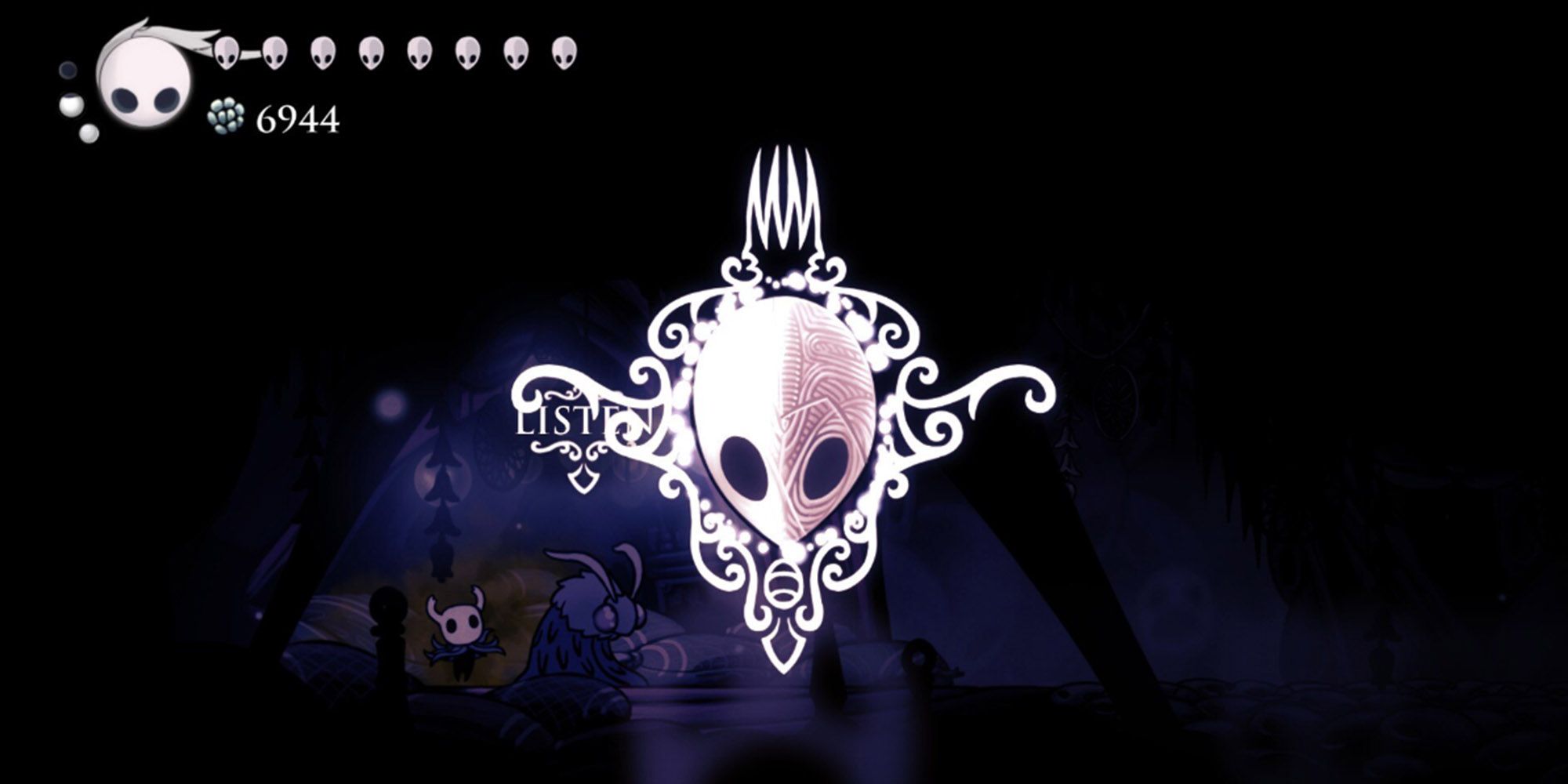 Hollow Knight - Getting The Last Mask Shard To Complete An Ancient Mask