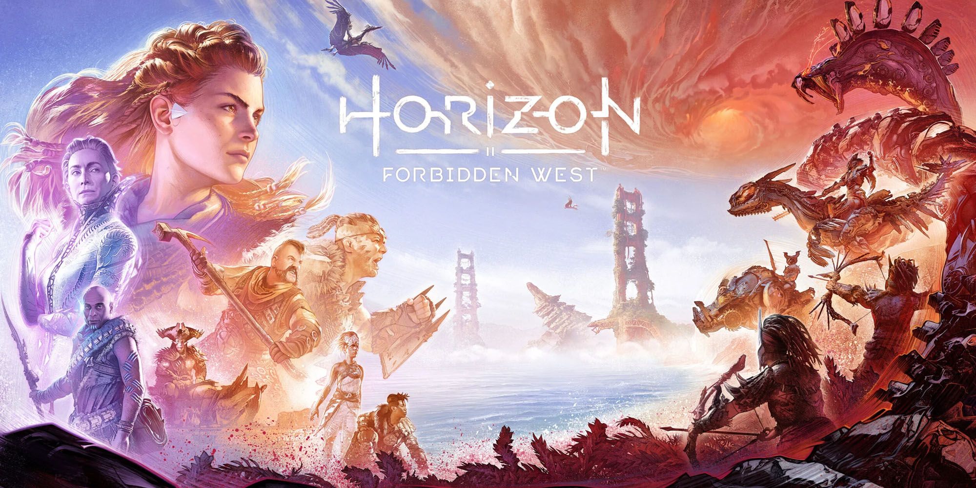 Horizon Forbidden West PS5 character official artwork