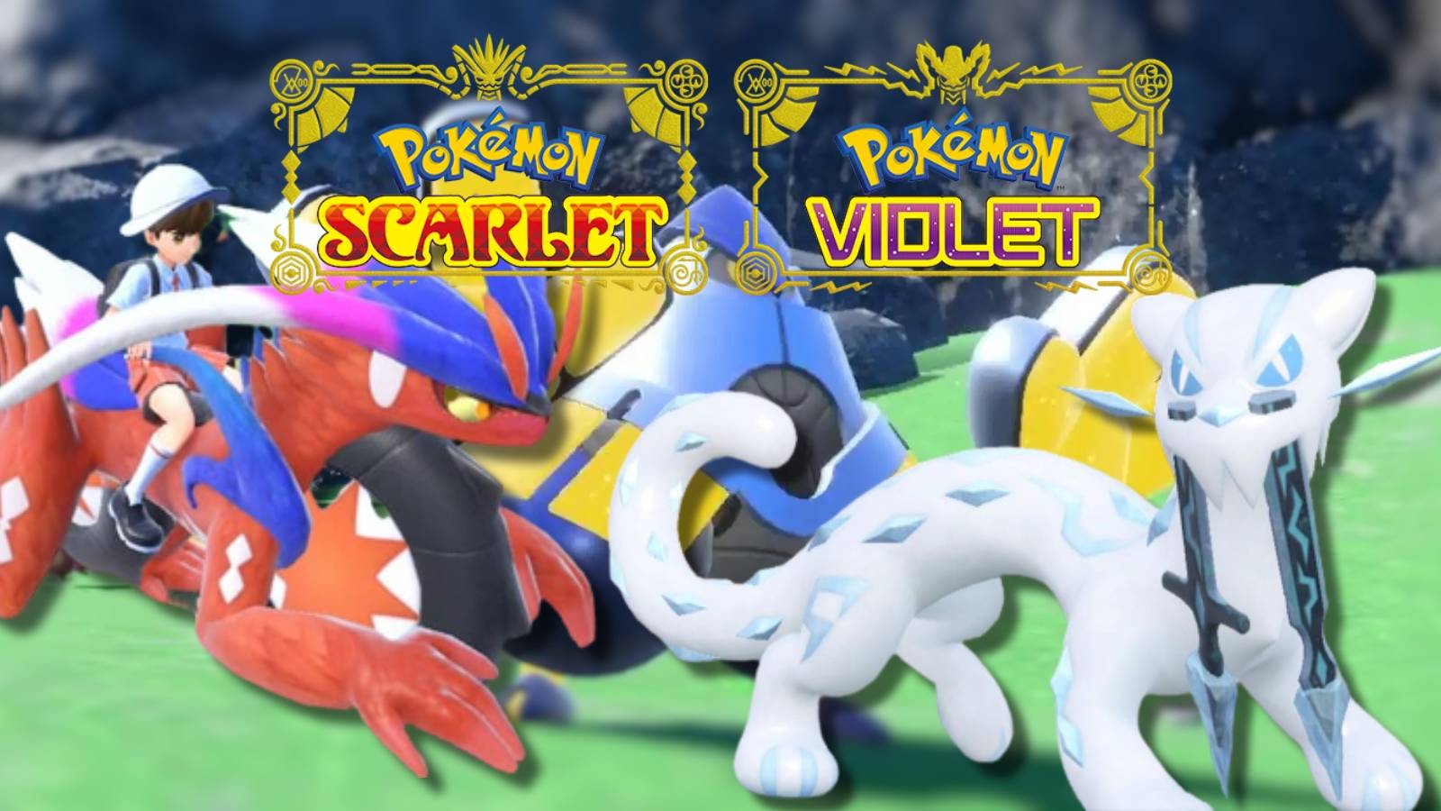 pokemon scarlet violet koraidon iron hands chein-pao area zero