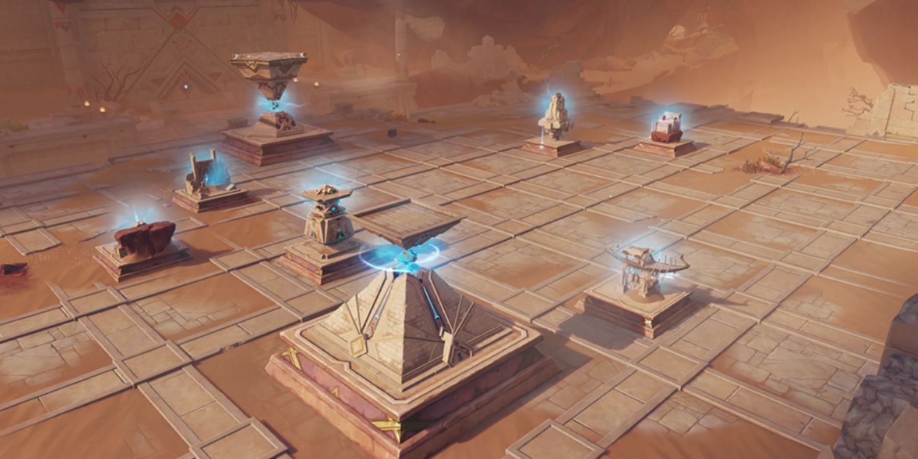 All 5 Genshin Impact chess piece locations: Where to find Temple of Gurabad  and other pieces