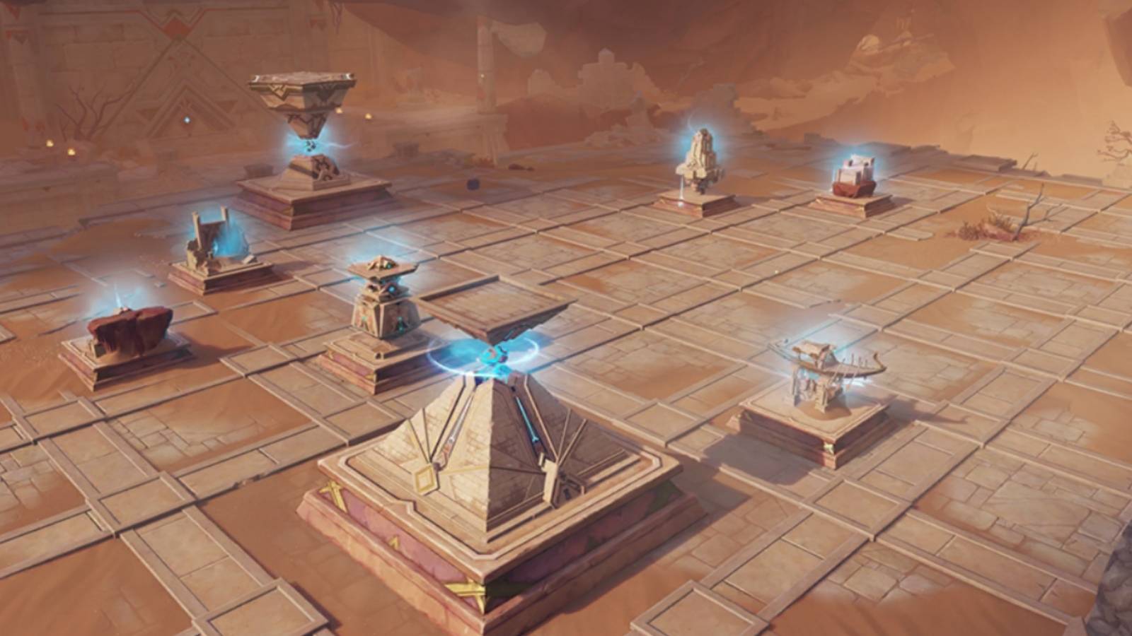 how to get every chess piece for the temple of gurabad (safhe shatranj) in genshin impact