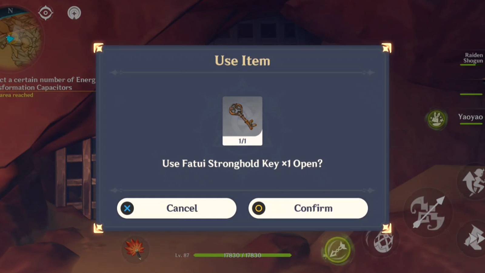 how to get fatui stronghold key in genshin impact