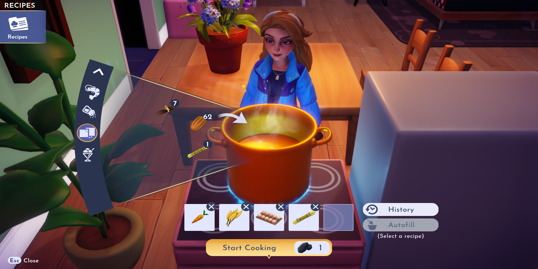 how to make carrot cake in disney dreamlight valley