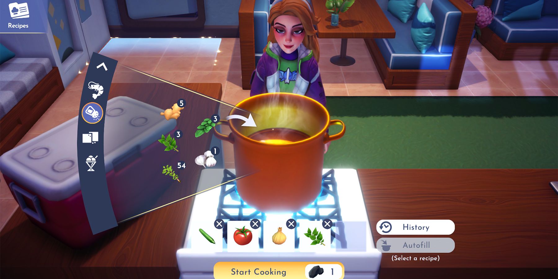 how to make gazpacho in disney dreamlight valley