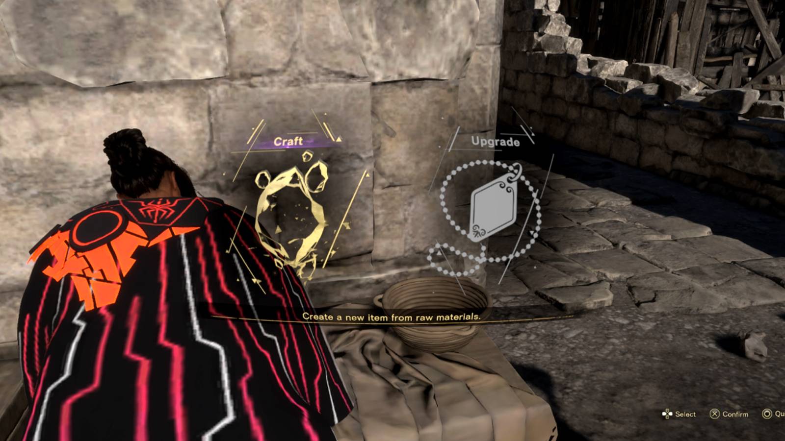 how to unlock crafting and upgrading in forspoken