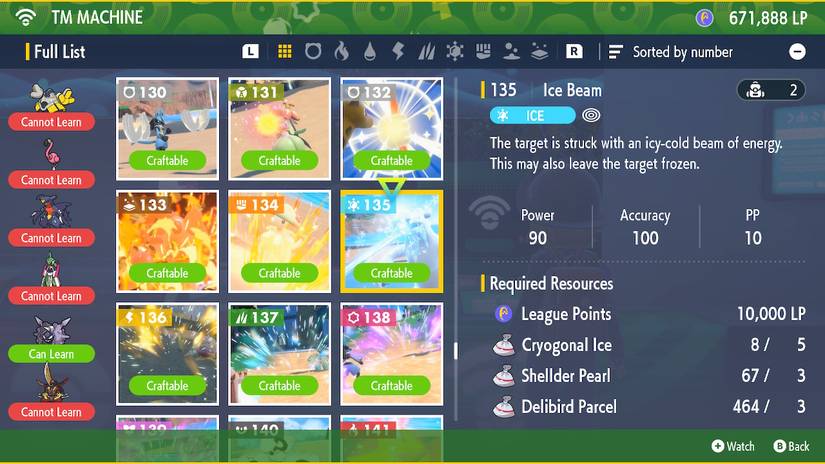 ice beam store page