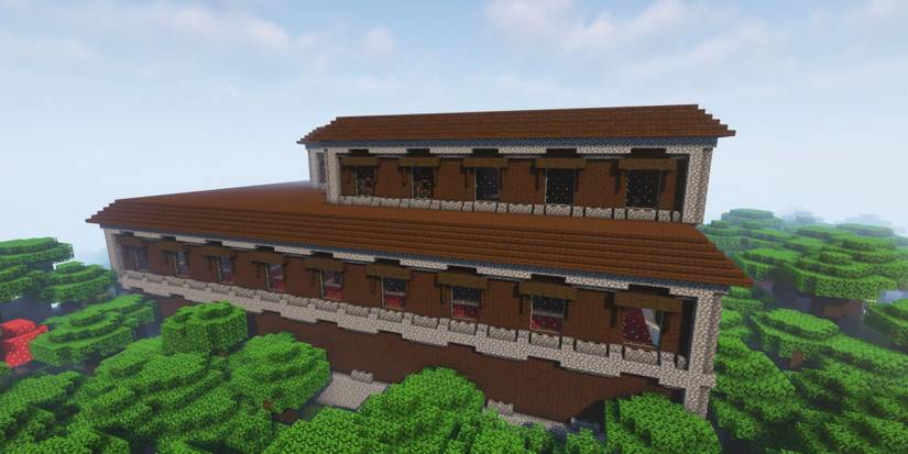 illager's woodland mansion in minecraft