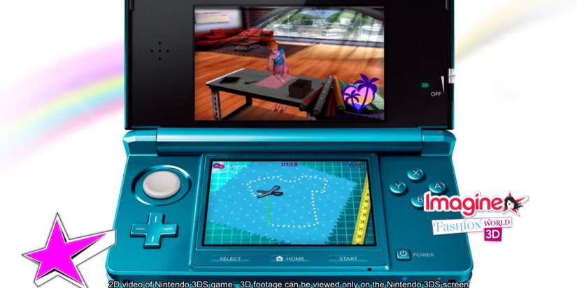 a screeshot form the Imagine Fashion World 3d trailer