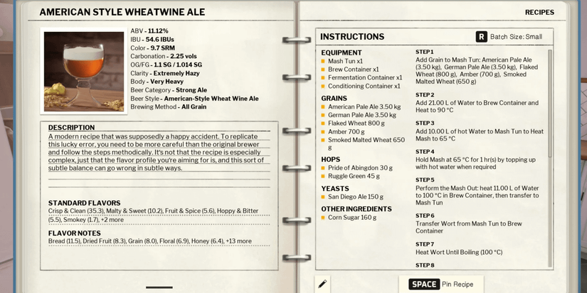 American Whitewine Ale From Brewmaster