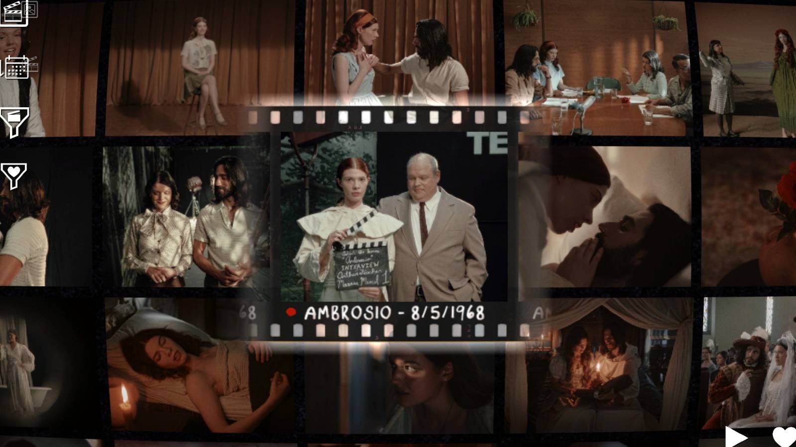 Immortality sam barlow game film set