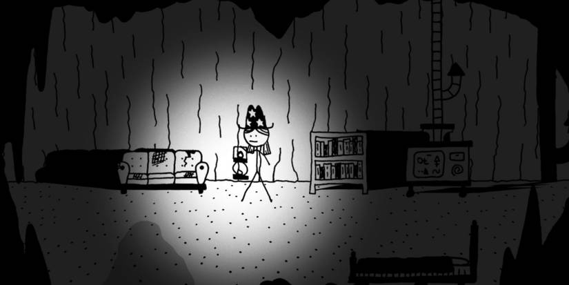 interior great garbanzo's bean hideout west of loathing