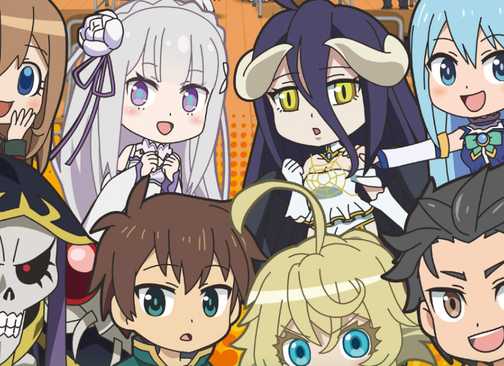 Isekai Quartet cast