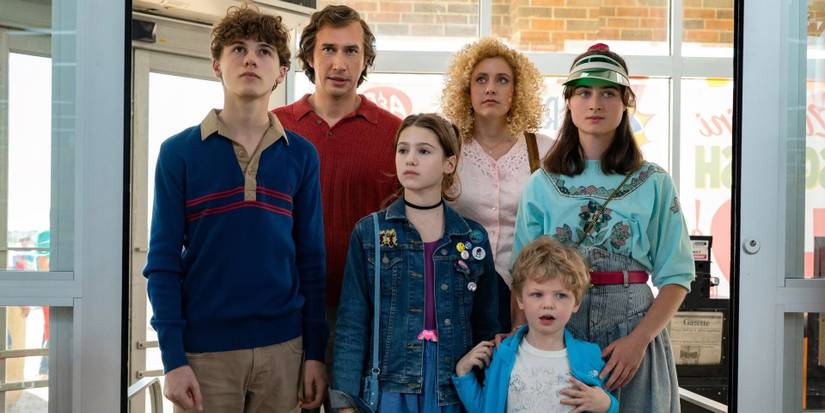 The Gladney family in White Noise