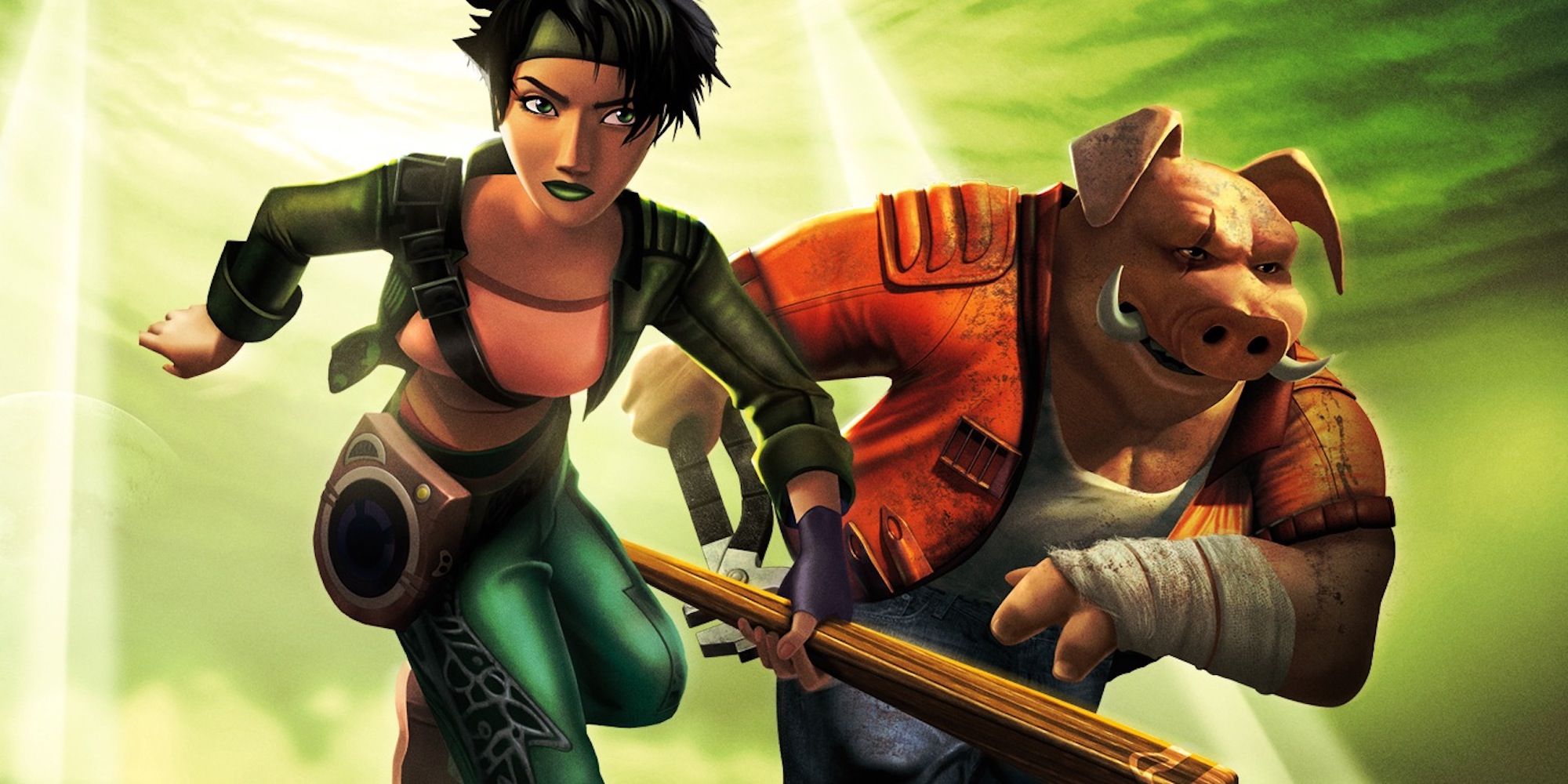 Jade and Pey'j in Beyond Good And Evil