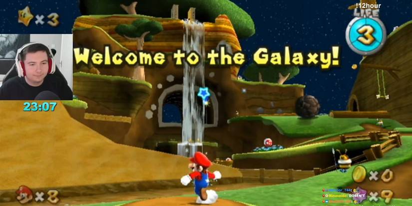speedrunning super mario galaxy 