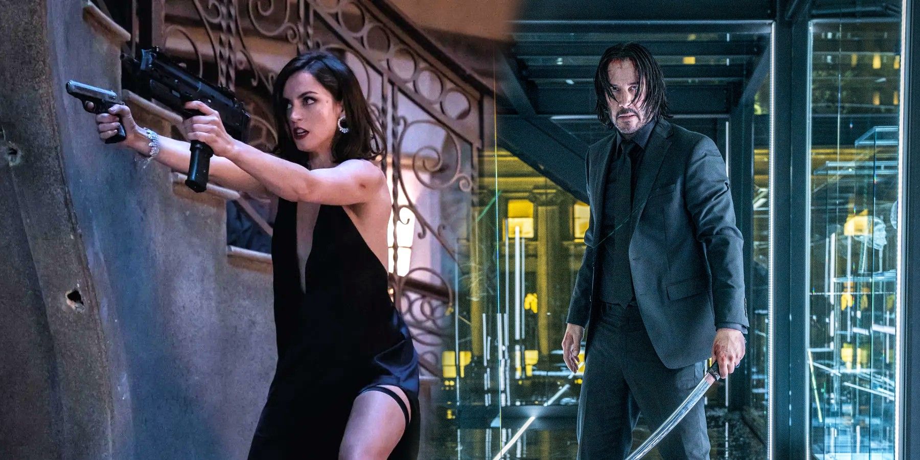 Ana de Armas revela que terá cena de luta com o John Wick de Keanu Reeves  em 'Bailarina' - CinePOP